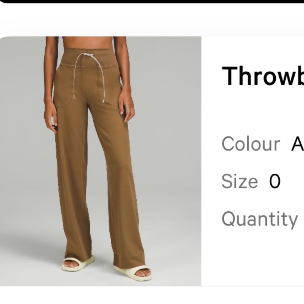 LuLuLemon Throwback Still Pant